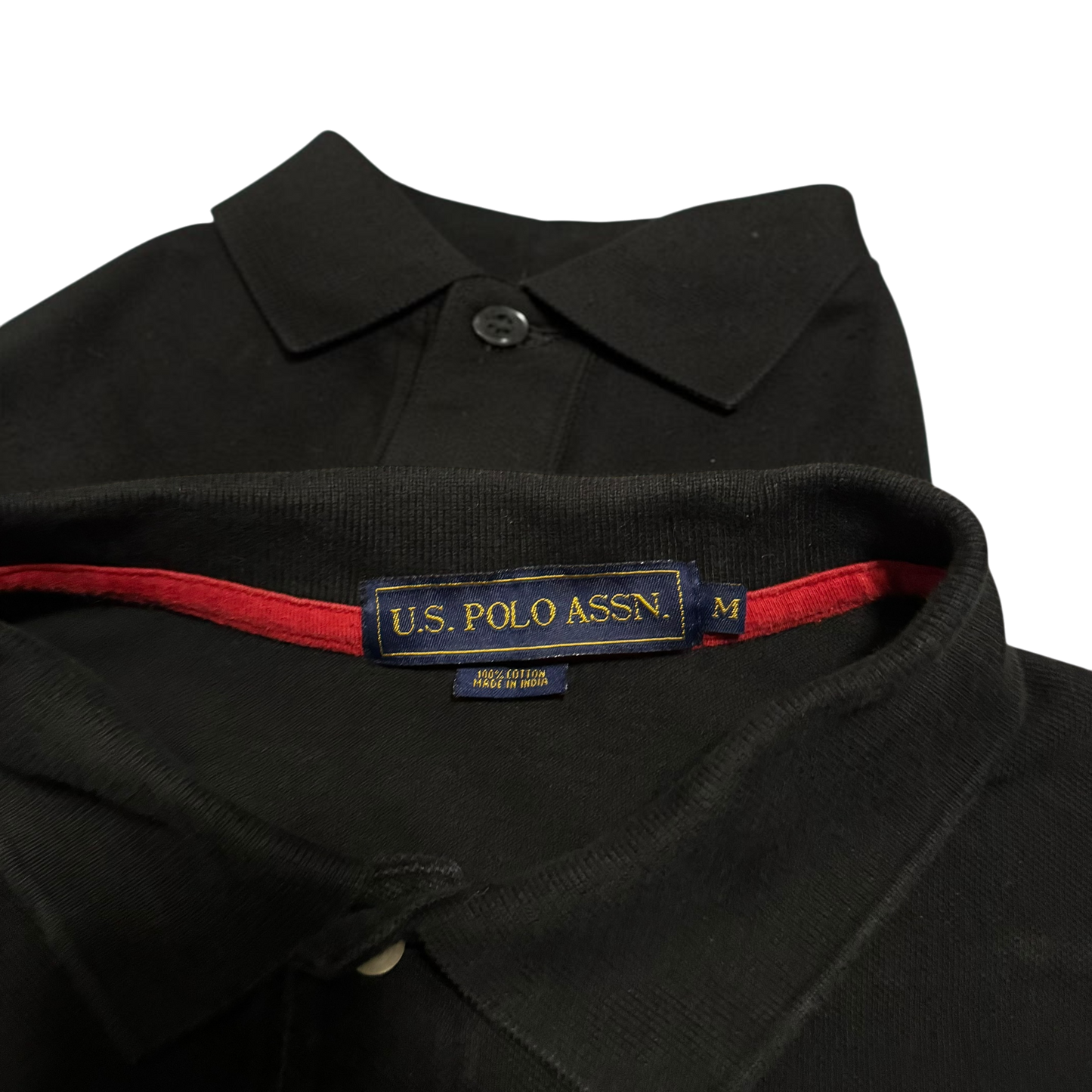 US Polo Assn. Longsleeve Schwarz/Gold, Gr. M – Produktfoto 4