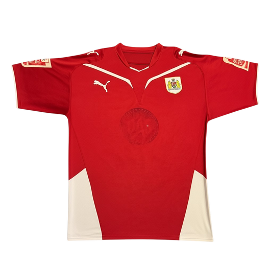 Puma Bristol City Trikot Rot/Weiß, Gr. XL – Produktfoto 2