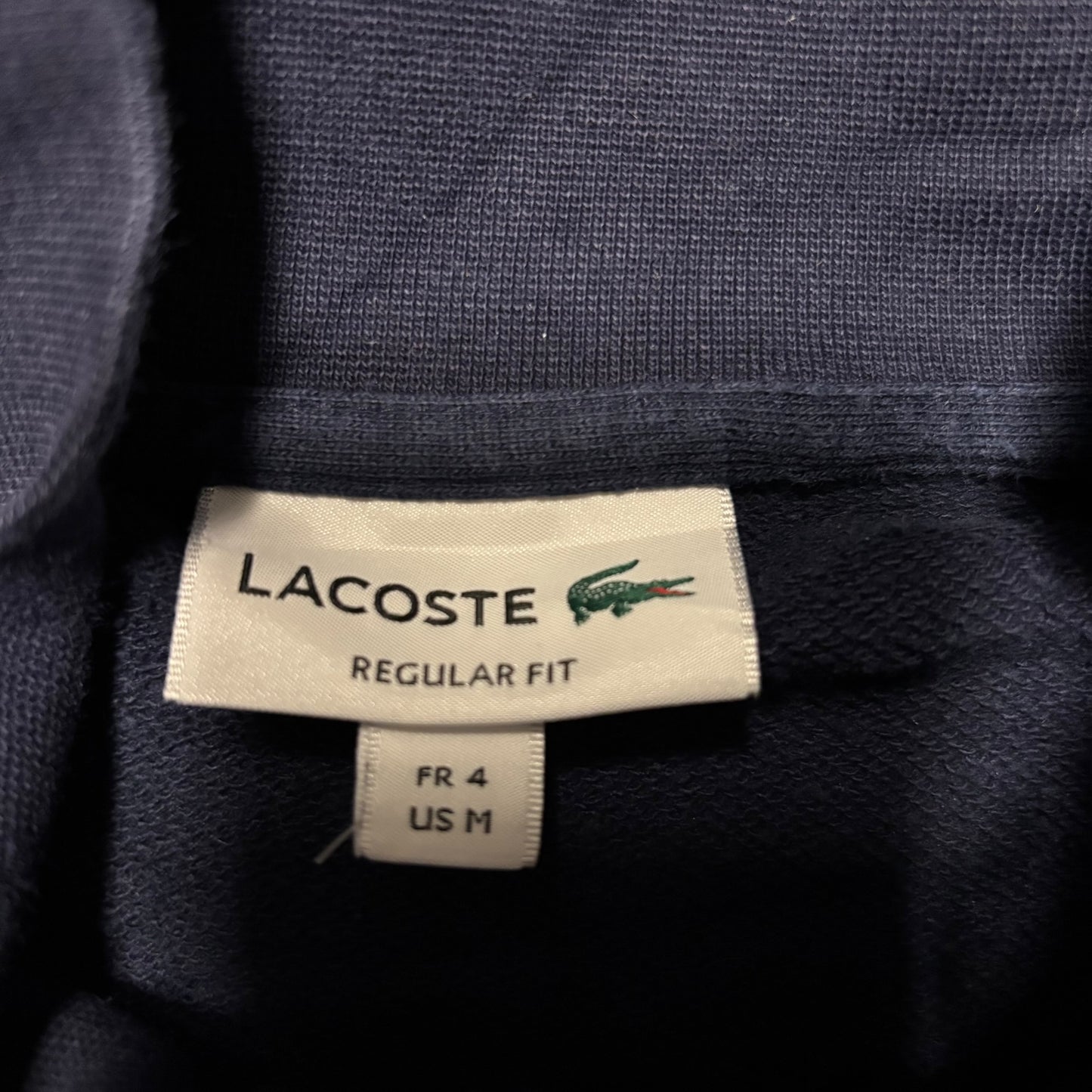 Lacoste Zipper Navy, Gr. M – Produktfoto 5