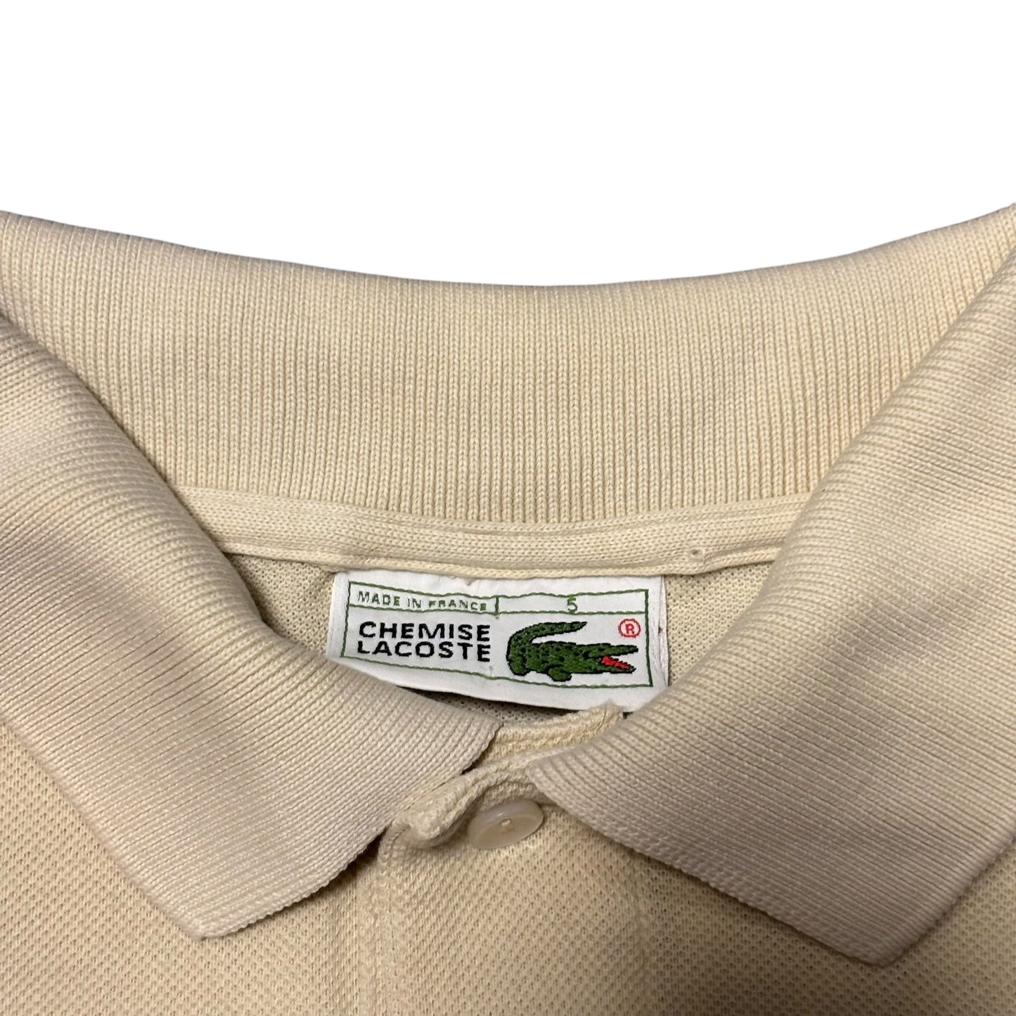 Lacoste Polo Beige, Gr. L – Produktfoto 4