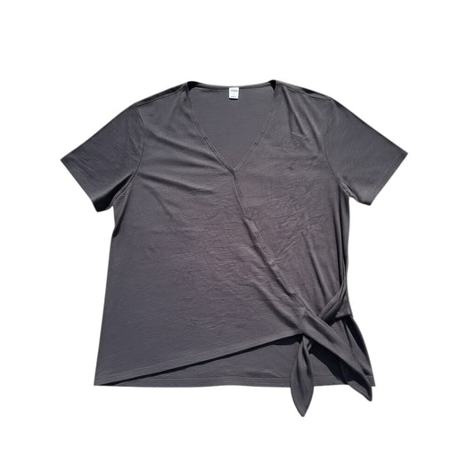 Old Navy Tie-Front-Top Anthrazit, Gr. XL, Hauptbild