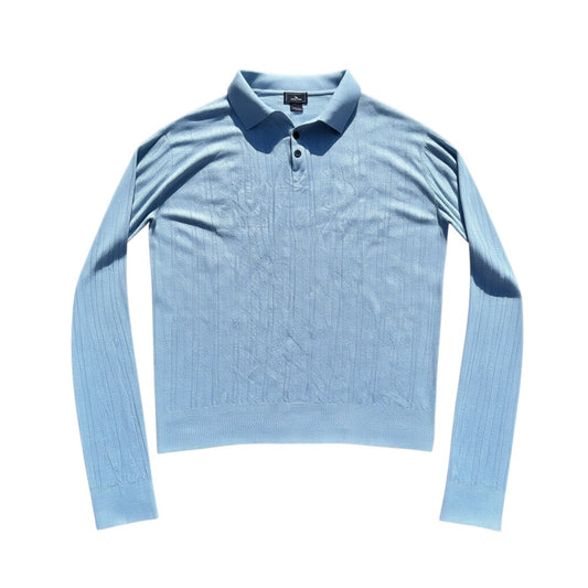 Dockers Strickpolo Hellblau, Gr. XL, Hauptbild