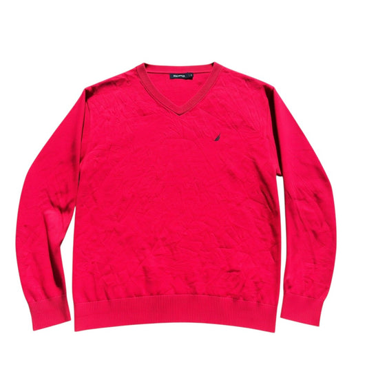 Nautica V-Neck-Pullover Rot, Gr. 2XL, Hauptbild