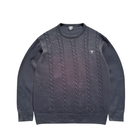 Beverly Hills Polo Club Zopfpullover Navy, Gr. XXL, Hauptbild