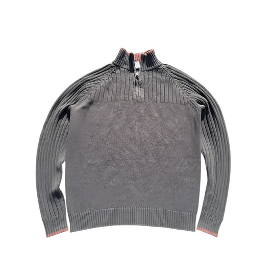 Columbia Quarter-Zip-Strickpullover Anthrazit, Gr. L, Hauptbild