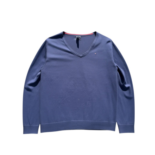 Tommy Hilfiger V-Neck-Pullover Navy, Gr. XXL, Hauptbild