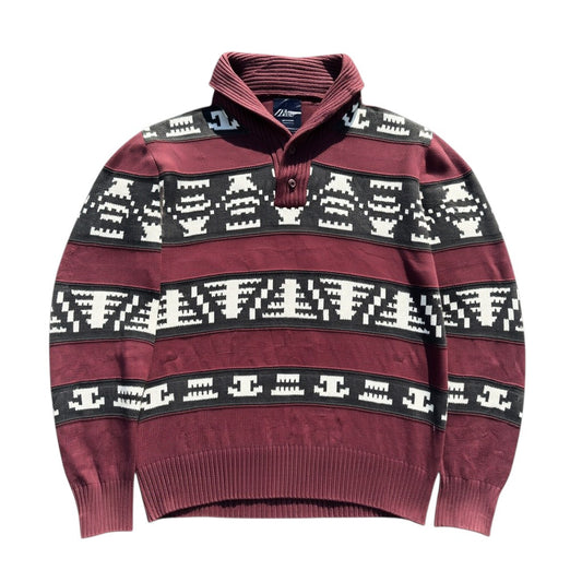 American Eagle Schalkragen-Pullover Bordeaux, Gr. unbekannt, Hauptbild