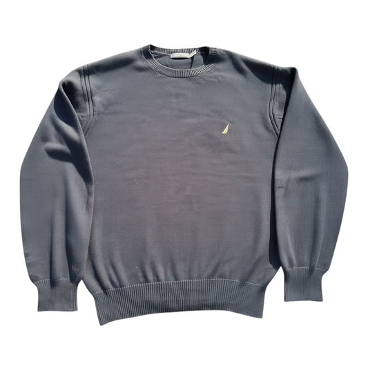 Nautica Crewneck-Pullover Anthrazit, Gr. XL, Hauptbild Vorderseite