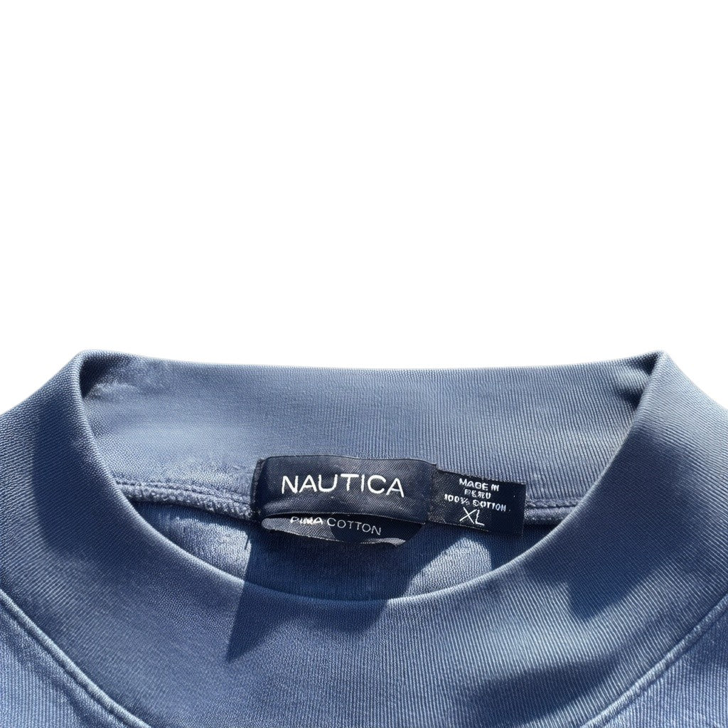 Nautica Langarmshirt Navy, Gr. XL, Marke Größe Material