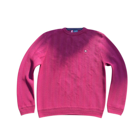 Chaps Zopfstrick-Pullover Magenta, Gr. M, Hauptbild Vorderseite