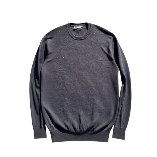 Calvin Klein Collection Pullover in Anthrazit, Vorderansicht
