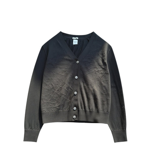 Dunkler Gap Cardigan mit Knopfleiste, Vorderansicht