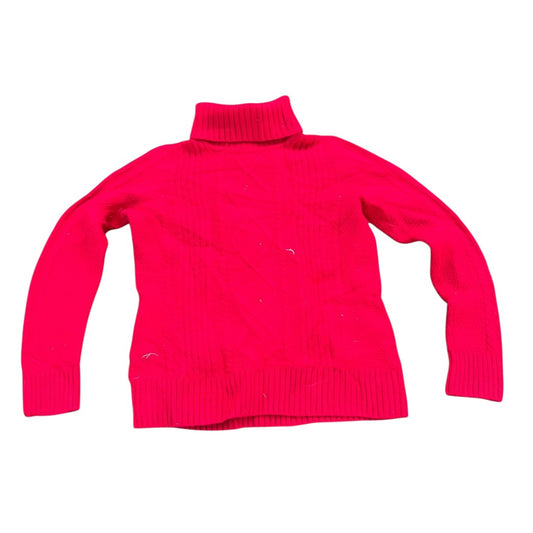 Roter L.L.Bean Rollkragenpullover vorne