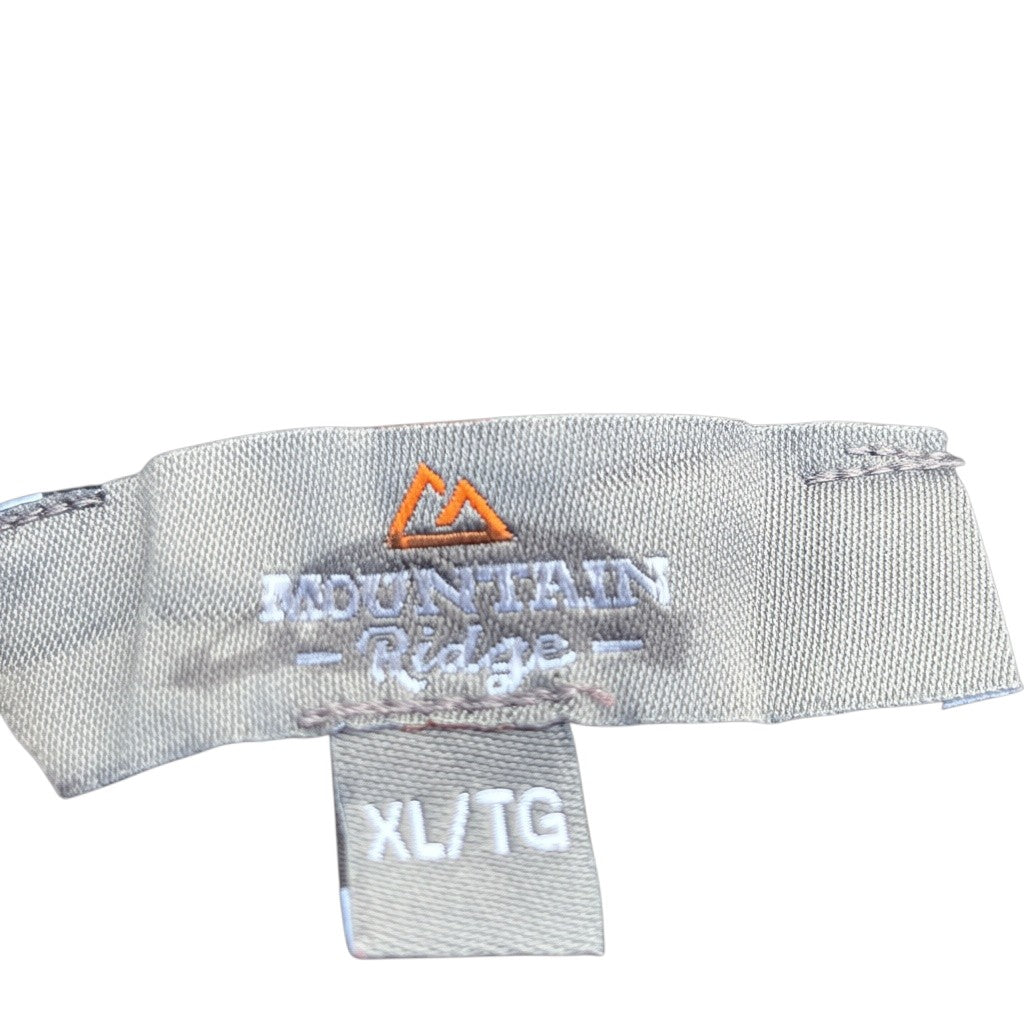 Mountain Ridge Etikett mit Größe XL TG