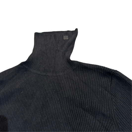 Lauren Ralph Lauren Rippstrickpullover mit Rollkragen — Anthrazit · M – Detailansicht