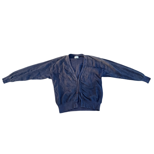 Windocker Cable-Knit Cardigan – Navy · L – Produktansicht