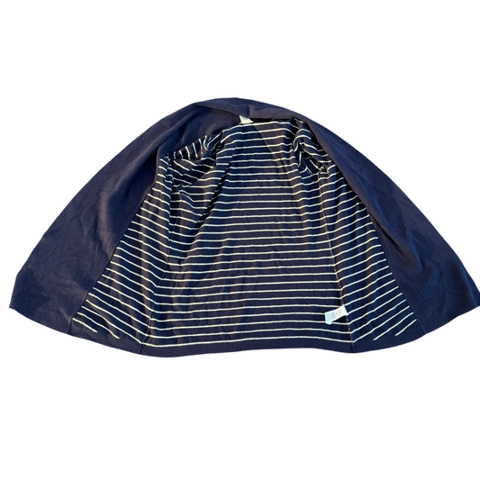 L.L.Bean Striped Open Cardigan – Navy/Weiß · S – Produktansicht