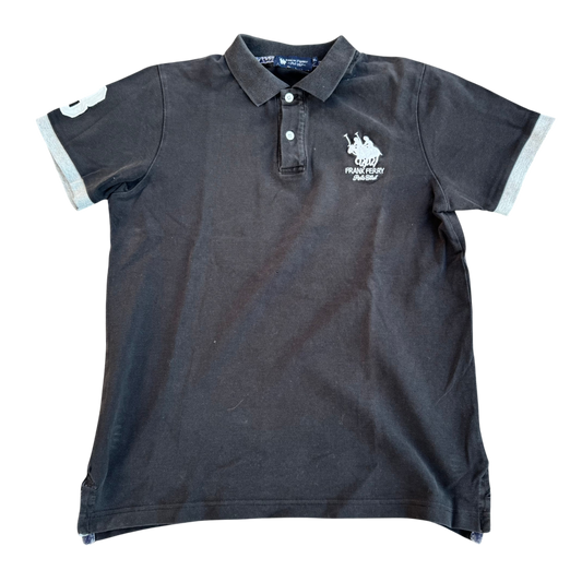 Frank Ferry Polo Club Logo Polo – Anthrazit · XL – Produktansicht