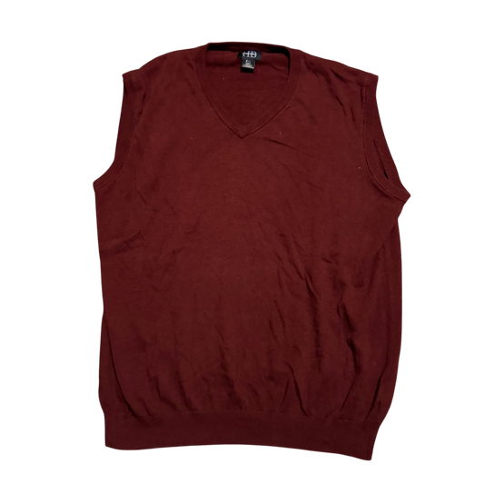 Harbor Bay Classic V-Neck Vest – Bordeaux · 2XL – Produktansicht