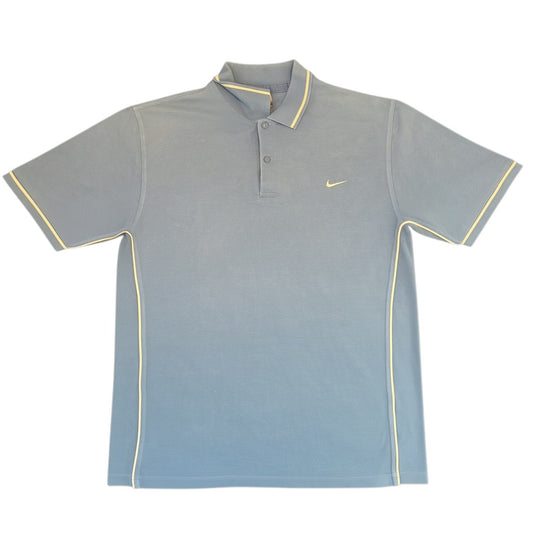 Nike Vintage Polo Hellblau, Gr. 2XL – Vorderansicht