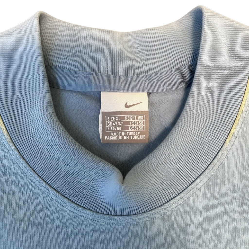 Nike Vintage Polo Hellblau, Gr. 2XL – Etikett