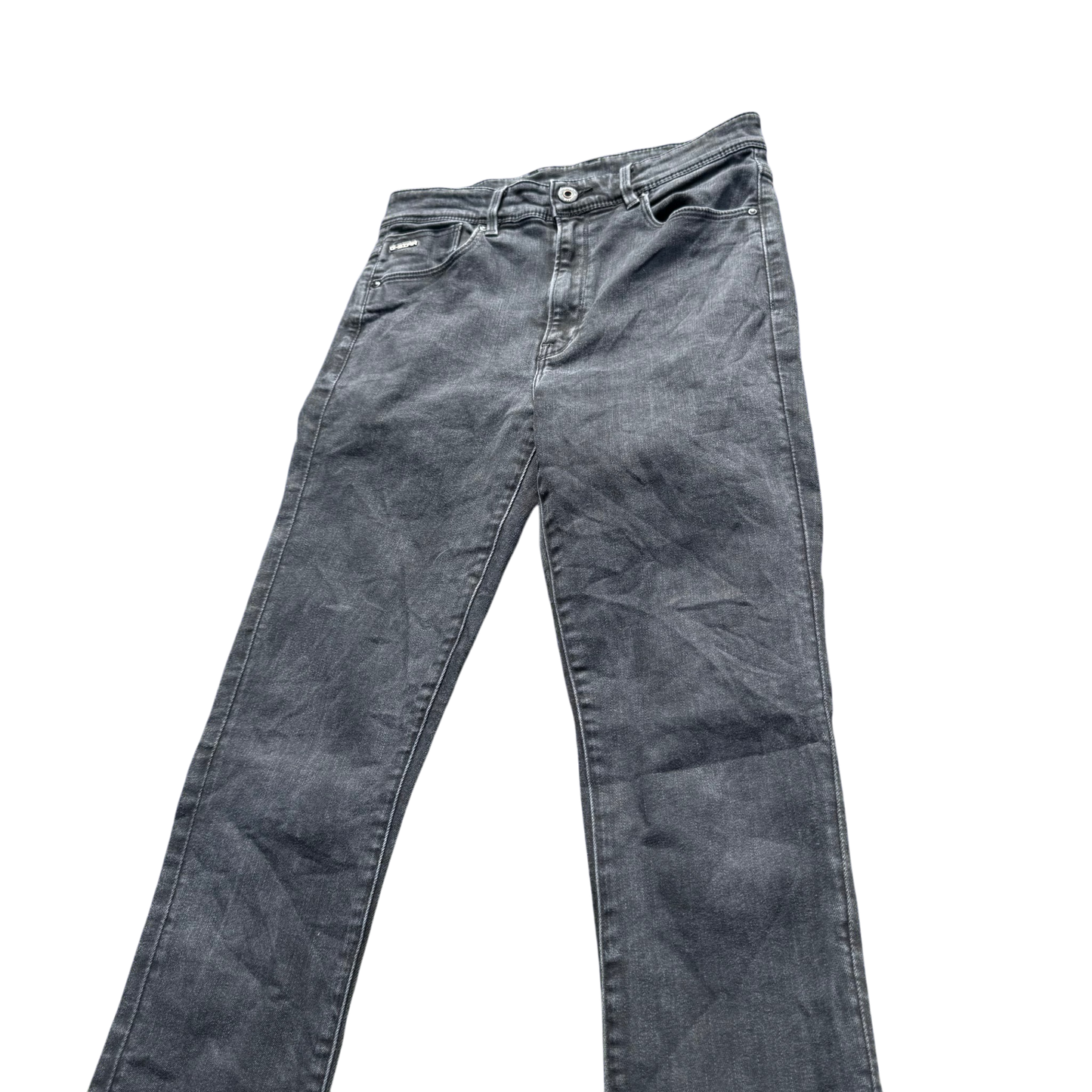 G-Star RAW Kafey Ultra High Skinny Jeans Schwarz, Gr. W23/L32 – Etikett