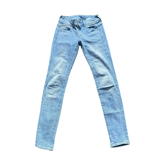 G-Star RAW Straight Jeans Hellblau, Gr. W25/L32 – Vorderansicht