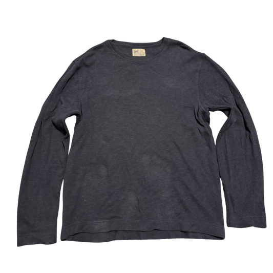 Gap Feinstrick-Longsleeve Anthrazit, Gr. L – Vorderansicht