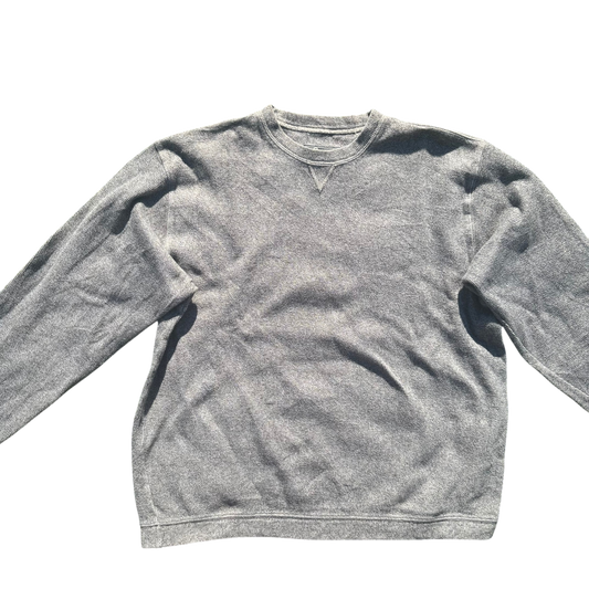 Eddie Bauer Feinstrick-Pullover Grau, Gr. XL – Produktansicht