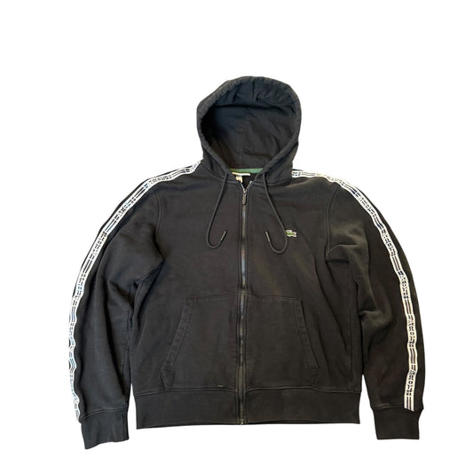 Lacoste Zip Hoodie Schwarz Größe M Detailansicht