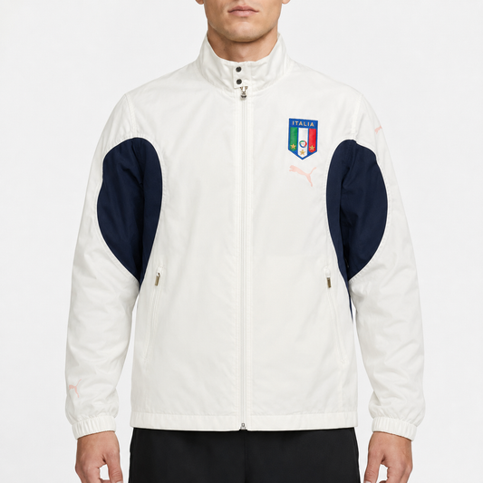 Puma Trackjacket Italia Navy/Weiß, Gr. M – Produktfoto 1