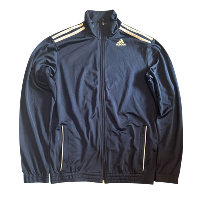 Adidas Trainingsjacke Navy/Gold, Gr. S – Produktfoto 2