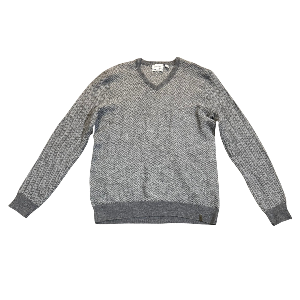 Calvin Klein Vintage-Strickoberteil Vorderseite