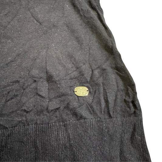 Lauren Ralph Lauren Petite Strickpullover — Navy · S (Petite) – Detailansicht