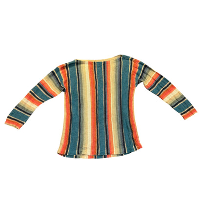 Lauren Jeans Co. gestreifter Strickpullover — Mehrfarbig · S – Vorderansicht