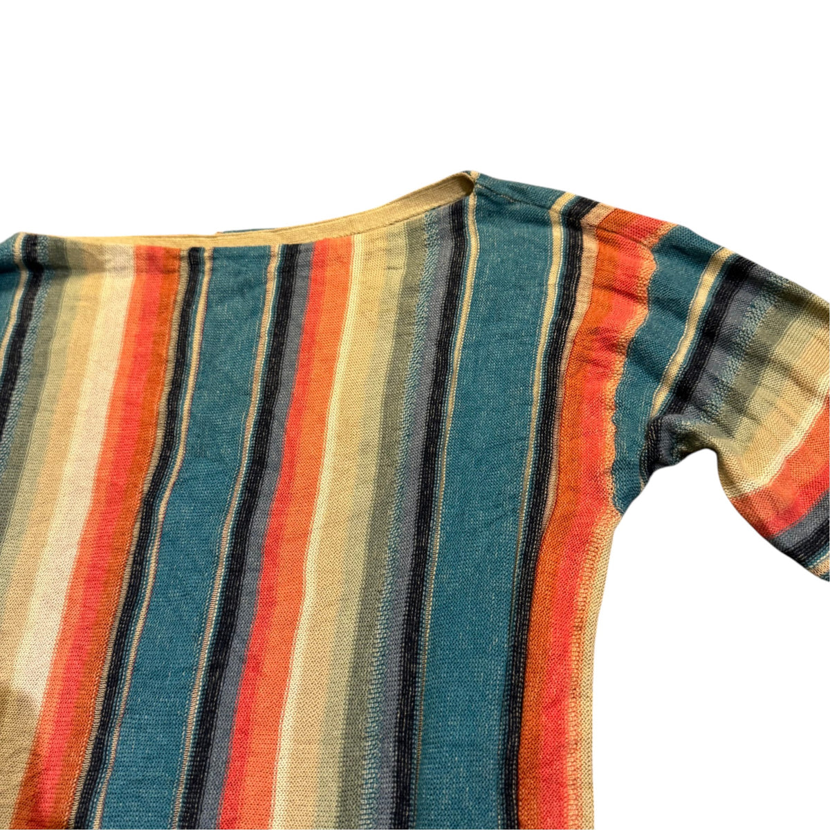 Lauren Jeans Co. gestreifter Strickpullover — Mehrfarbig · S – Detailansicht
