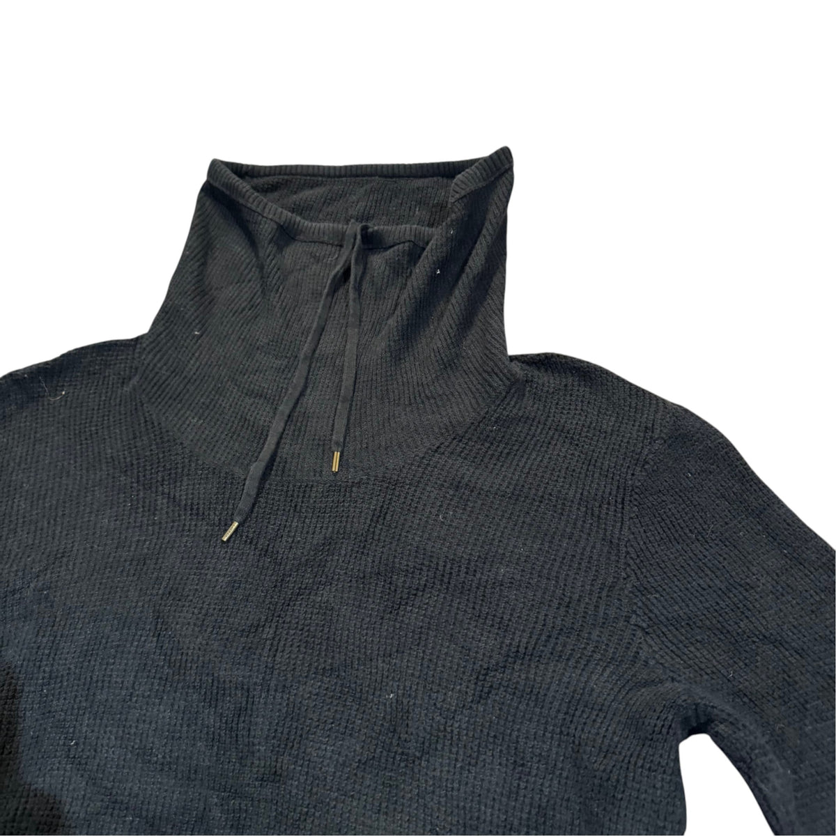 Lauren Ralph Lauren Strickpullover mit Stehkragen — Navy · L – Detailansicht