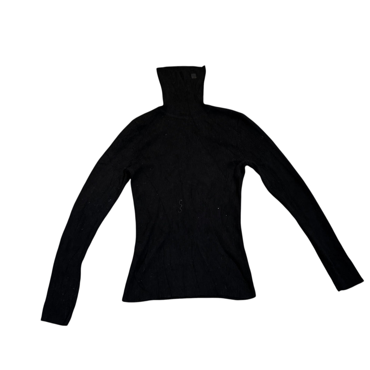 Lauren Ralph Lauren Rippstrickpullover mit Rollkragen — Anthrazit · M – Vorderansicht