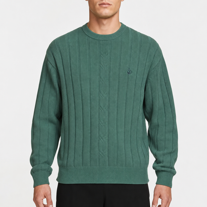 Nautica Ribbed Crewneck – GrÃ¼n · M / 12â€“14 am Model
