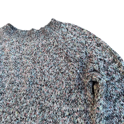 Chaps MÃ©lange Crewneck – Grau/Mehrfarbig · Größe unbekannt – Detailansicht