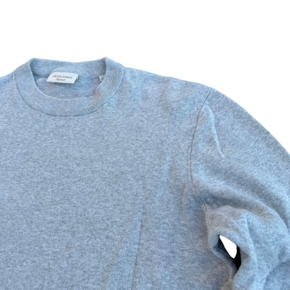 Jack & Jones Originals Minimal Crewneck – Hellgrau · L – Detailansicht