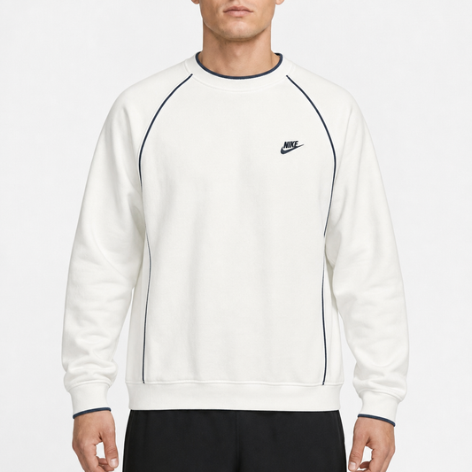Nike Vintage Sweatshirt Weiß/Navy, Gr. L – Titelbild