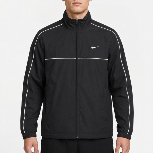 Nike Trainingsjacke Schwarz/Weiß, Gr. L – Titelbild