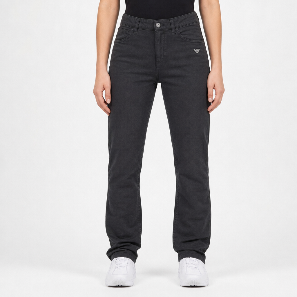 Armani Jeans Straight Jeans Schwarz, Gr. 36 – Titelbild