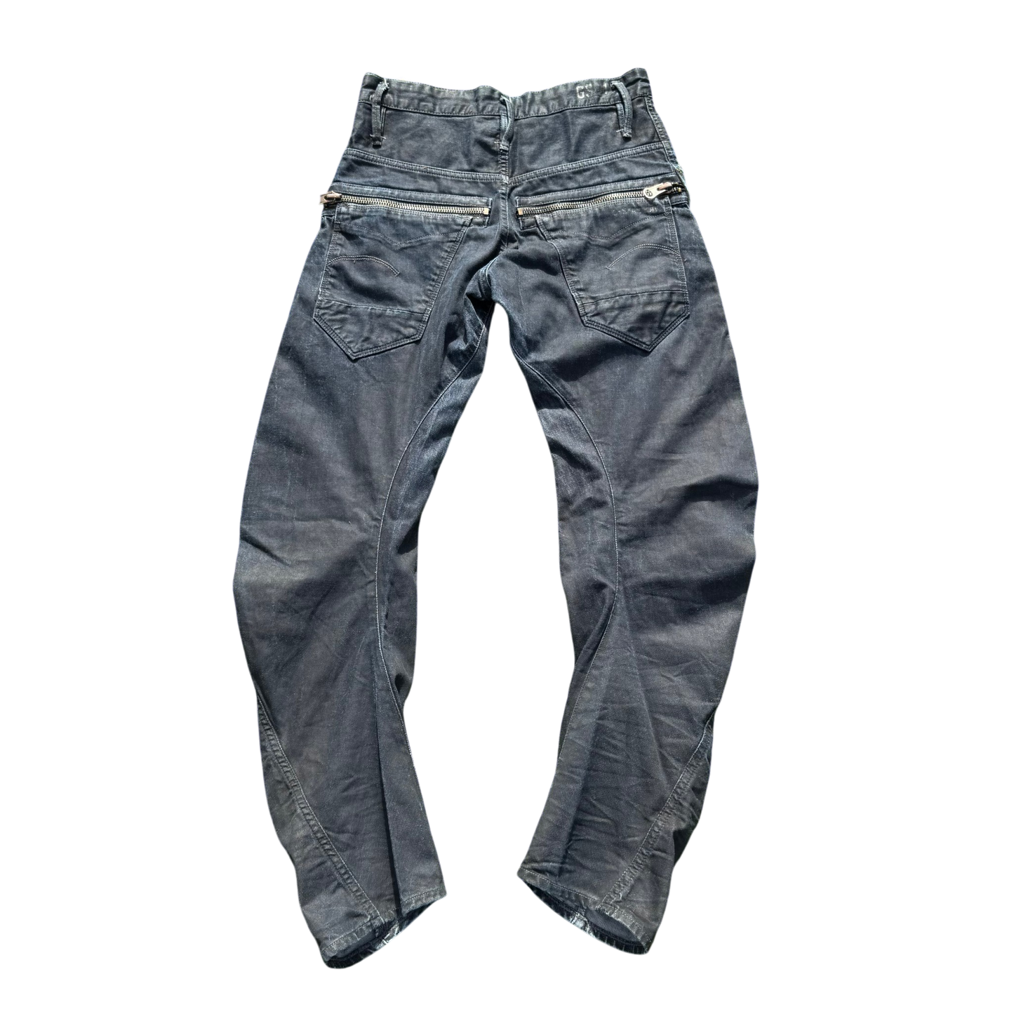G-Star RAW Relaxed Jeans Grau, Gr. W28/L32 – Rückansicht