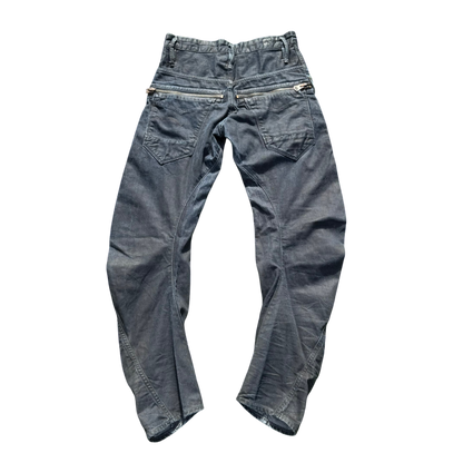 G-Star RAW Relaxed Jeans Grau, Gr. W28/L32 – Rückansicht