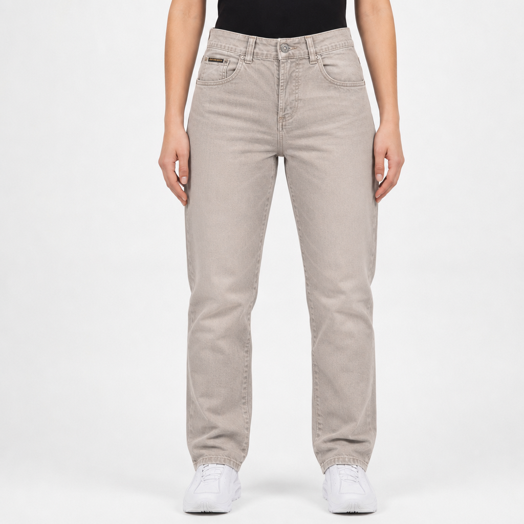 Blue Fire Co. Straight Jeans Beige, Gr. W29/L32 – Titelbild