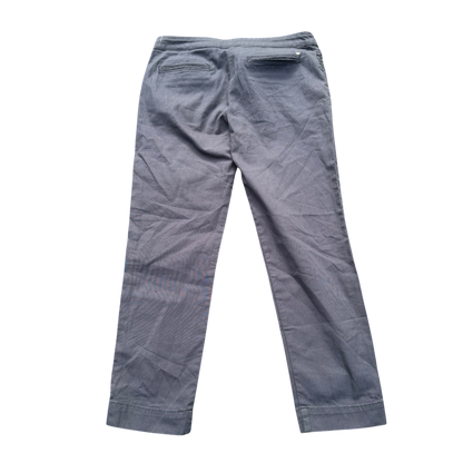 Armani Jeans Tapered Jeans Grau, Gr. 40 (W27) – Rückansicht