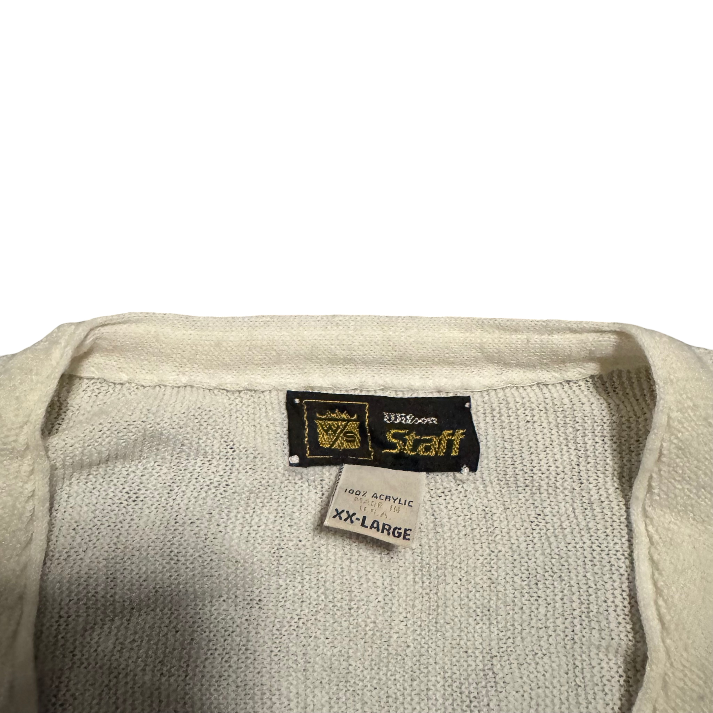 Staff Northwood Cardigan Creme, Gr. XXL – Etikett