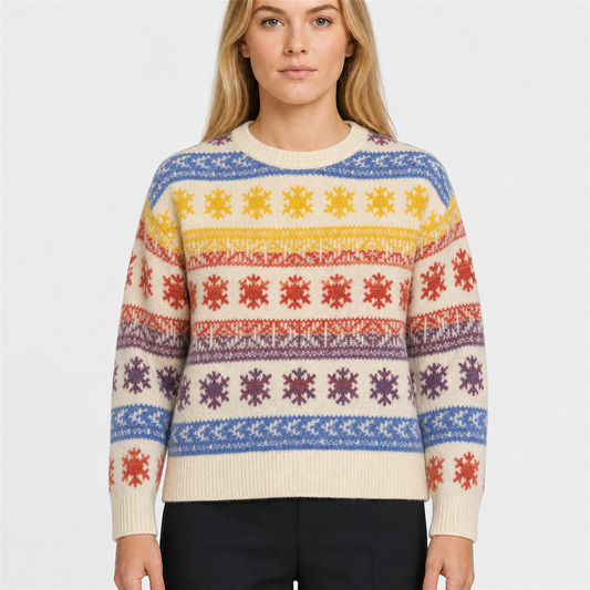 Old Navy Fair-Isle-Pullover Multicolor, Gr. XL – Titelbild